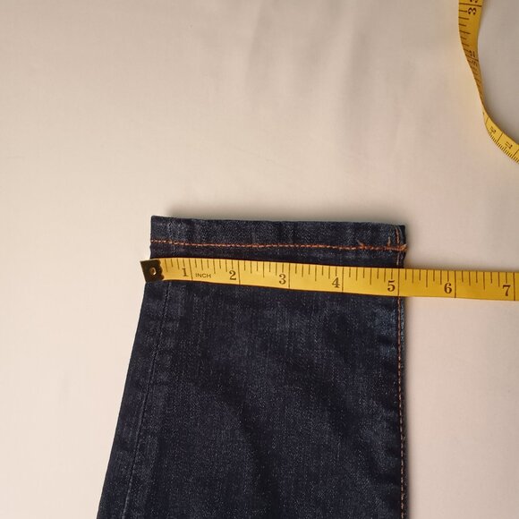 Banana Republic Jeans Size 29/8 Sculpt Skinny Mid Rise Dark Wash - Picture 9 of 9